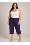 Women's Plus Size Milan Single Bottom Capri