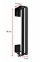 Edil 3-Piece Bathroom Set, Towel Rack, Toilet Paper Holder, Adhesive, No Assembly Required - 5