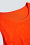 Women's 100% cotton sleeveless dress - coral - 4