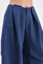Women's Pleated Front Balloon Fit Design Trousers - 6