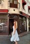 Tencel Dress with Pleats - 4