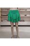 Women's Layered Ruffle Mini Short Skirt - 2