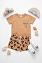 Girls' Cotton Shorts Set, 2-Piece Set, Stylish Model, 100% Cotton - 5