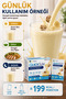 Quick Slim Yüksek Proteinli Öğün Tozu ,60 Öğün Shake (ÇİLEKLİ,MUZLU 2 KUTU) - 6