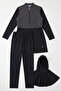 6300A Closed Black Hijab Swimsuit - 4