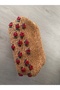 Handmade Wicker Raffia Rose Embroidered Handbag Clutch (40X22Cm) - 7