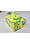 Wooden Record Box and Organizer Chest (7 Inch - 45 Pieces)- Birch Wood 7" Record Box - 7