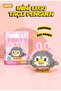 233 Pieces Crowned Penguin Model Character Figure 3D Building Toys Micro Block Animal Collection Series - 3