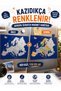 Gez Kazı Europe Magnet Map 22X18 cm |   Engravable Scratch Map |   Strong Magnet |   Refrigerator Magnet |   Travel Gift - 4