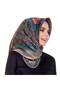 Silk Scarf - Nostalgia Series - 7639d 11 - Sura - Kaftan Model