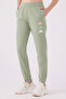 5-16 Years Girl's Pants -Çağla Green-