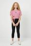 10-13 Years Old Sportive Girls Cool Girl 3-Piece Set-Pink - 4