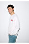 M Heart Embroidered Crew Neck Pink Sweatshirt 0S10577-70989 - 3
