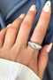 Textura Design Adjustable Women's Steel Ring Does Not Tarnish and Does Not Lose Color - 5