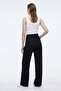 Women's Basic High Waist Wide Leg Pants - 3