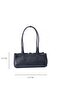 Genuine Leather Navy Blue Floter Women's Shoulder Bag Cnt555 - 2
