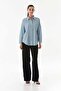 Basic Double Pocket Oversize Shirt - 2