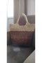 Women's Hand-Knitted Bag, Floral Model Bag, Pearl Detailed Bag, Sequin Bag - 2