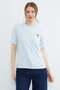 Elephant Embroidered Crew Neck T-Shirt - 2