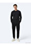 Black Plain Sweatshirt - 2