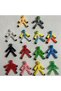 1Pcs Random Color Suction Cup Stickbot Toys Sticky Robbot Toys Funny Deformable Action Figure Sucker