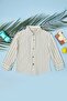 Striped Buttoned Boys' Shirt - 2