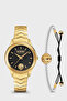 Women's Gold Stainless Steel V WVSP564221 || 34MM