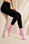 Original Women's Long Boot Socks Premium Thick Drawstring Slouchy Long Socks Soft Textured Cotton Terry Sole Boot Socks Compatible with Aerobics Knee-Length Dust Socks Home Sleep Comfortable Daily Warm Winter Socks - 7