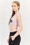 Women Sportswear Fit Training Sports Bra, Pink - 2