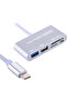 USB Type-C Otg Combo USB 3.0 Hub + قارئ بطاقات