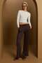 Modal Sweatpants with Side Stripes - 2