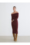 I Wide Roba Collar Knit Dress from Freezen Store - 3