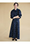 Original Buy Zippered Polka Dot Flared Skirt - 2