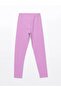 Girls' Leggings with Elastic Waist (S5) - 3