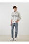 Xside White Stand Collar Men's Sweatshirt - 2