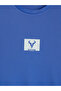 Xside Active Blue Crew Neck Printed Men's Sports T-Shirt - 7