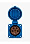مقبس ماكينة Bemis BC1-4403-2413 3x63A IP44 Cee Norm - 2