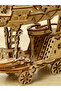 3D Wooden Puzzle Airship Model kits for Adults Model Building Kit Brain Teaser for Adults to Bui... - 5