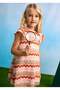Girl's 3926 Zigzag Dress Gkm0164 - 3