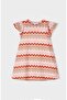 Girl's 3926 Zigzag Dress Gkm0164 - 4