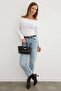 Basic Madonna Collar Modal Blouse - 2