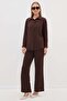 Basic Elastic Waistband 2-Piece Set - 2