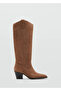 Leather Heeled Boots - 2