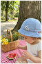 100% Cotton, for Babies, Denim Bucket Hat (1-3 Years) (Size 48-50 cm) - 4