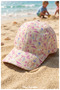 100% Cotton Printed Girl's Hat (Ages 4-8) (Size, 52 cm) - 8