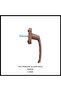 Pimapen PVC Window and Door Handle Brown 2 Pieces - 2