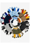100% Acrylic, Stretch Fabric Colors Boys' Gloves (Ages 4-10) - 8