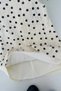 My Little One's Polka Dot Detailed Sequined Girls' Dress with Bag - Cream - 2
