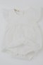 Baby Girl Bodysuit Dress with Floral Embroidery, 6 Months-2 Years, Ecru - 5