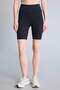 Fit Black High Waist Waist-Hugging Biker Flexible Short Basic Sports Leggings Z6741Az23Sp - 3